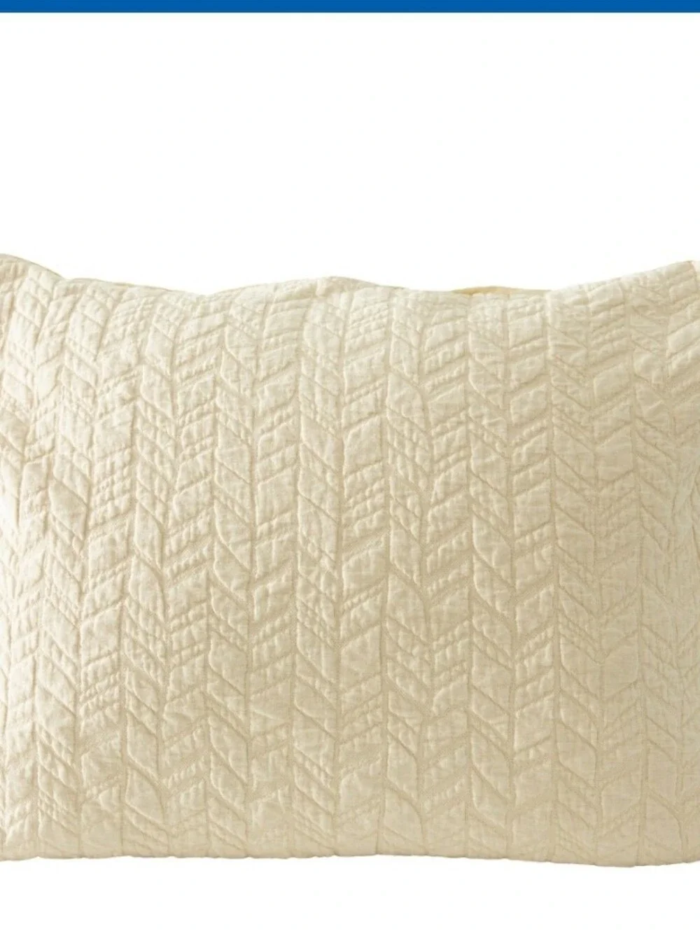 (6) Avacado Herringbone 3piece Organic Cotton Coverlet Set